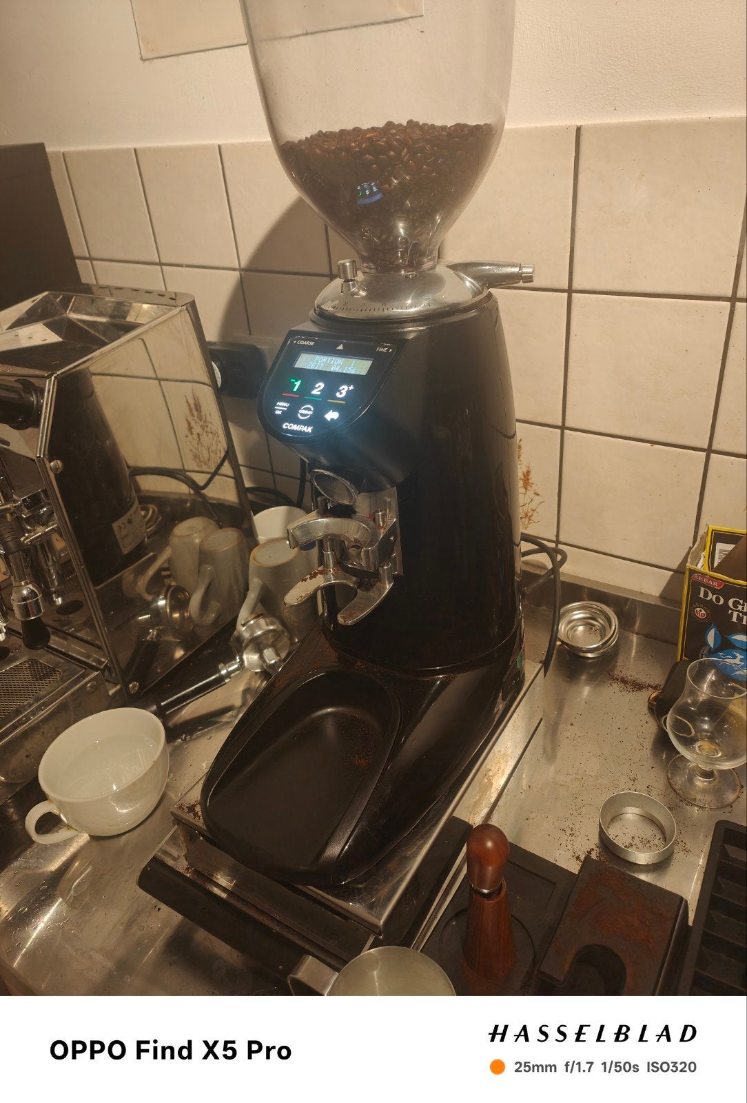 Compak E6 Professionele Koffiemolen - Zo goed als nieuw, Witgoed en Apparatuur, Overige modellen, 10 kopjes of meer, Zo goed als nieuw