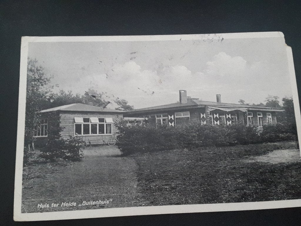 Zeist, Huis ter Heide, Buitenhuis, gelopen, mooi stempel, Ut, Verzenden, 1920 tot 1940, Gelopen, Gebouw