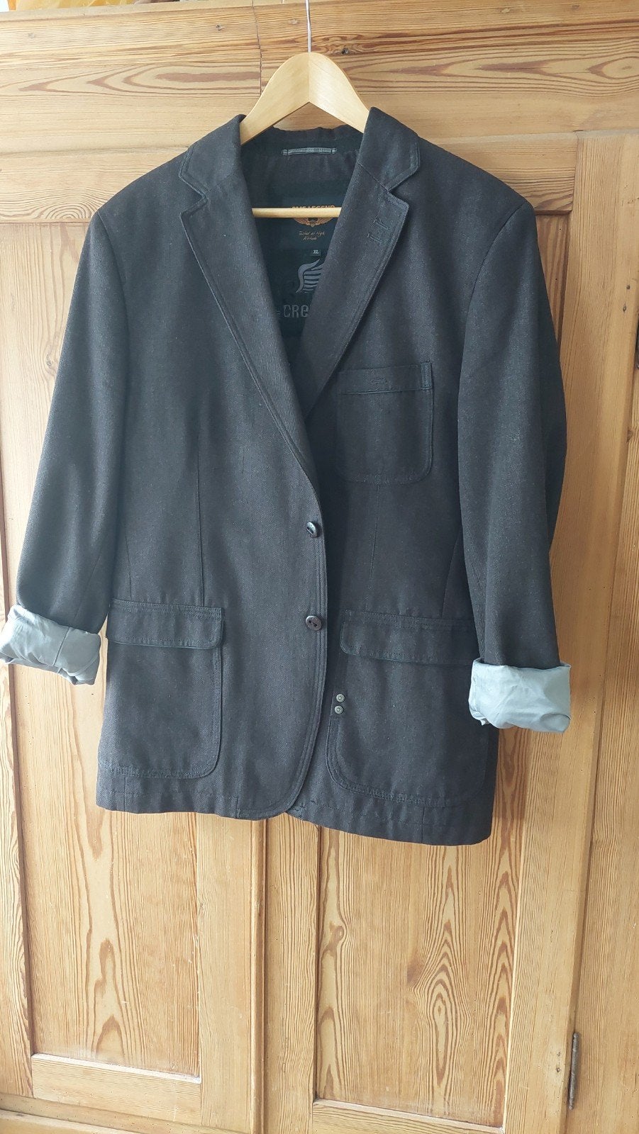 Colbert jas, mooie kleur bruin., Kleding | Heren, Ophalen of Verzenden, Zo goed als nieuw, Bruin
