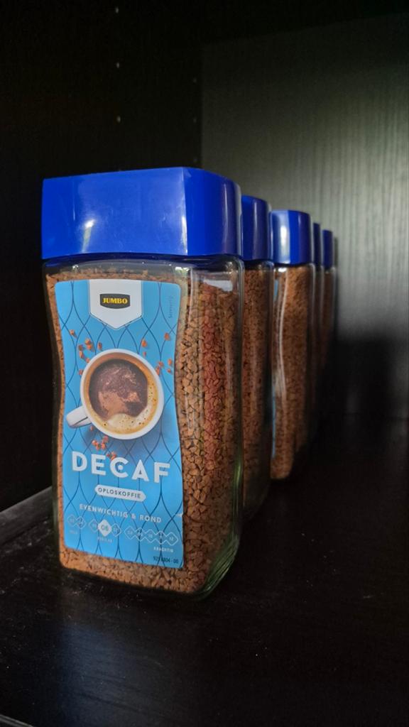 Decaf oploskoffie 5x, Diversen, Levensmiddelen, Ophalen