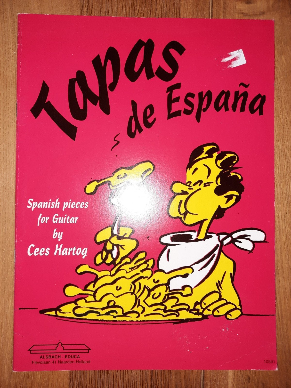 gitaar: Tapas de Espana - Spanish Pieces for Guitar-leuk, Ophalen of Verzenden, Zo goed als nieuw, Thema, Gitaar