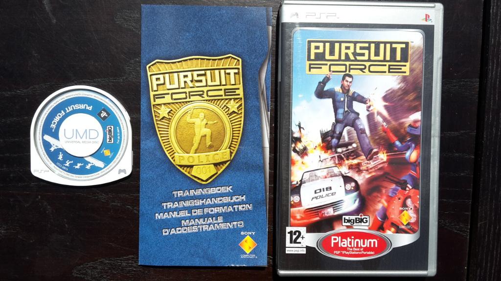 PSP - Pursuit Force - Playstation Portable - Actie Game, 1 speler, Ophalen of Verzenden, Zo goed als nieuw, Avontuur en Actie