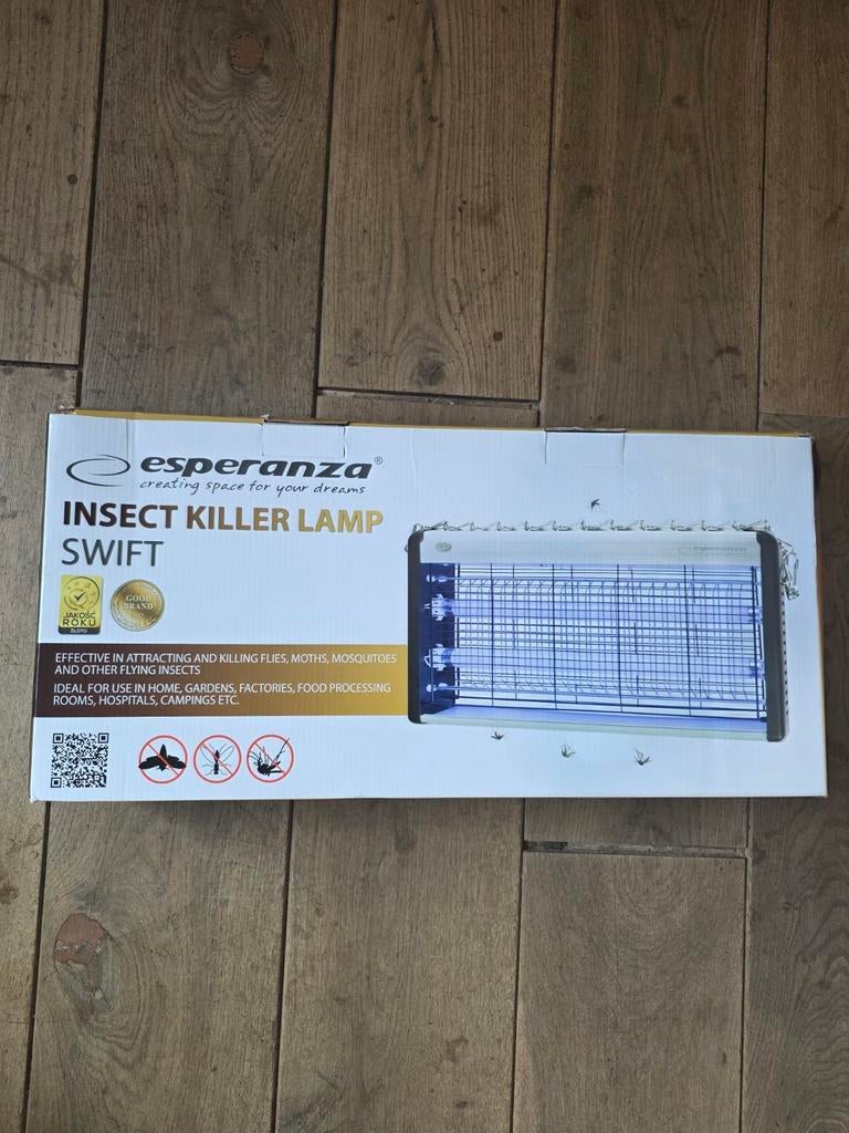 Esperanza Insect Killer Lamp Swift - Nieuw in doos, Ophalen of Verzenden, Nieuw, Ongediertebestrijding