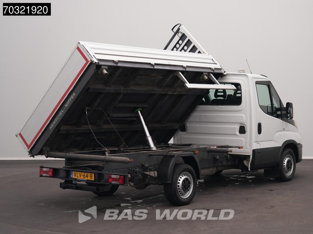 Iveco Daily 35S16 Driezijdige Kipper 3,5t Trekhaak 160PK Air, Auto's, Stof, Euro 6, Iveco, 160 pk