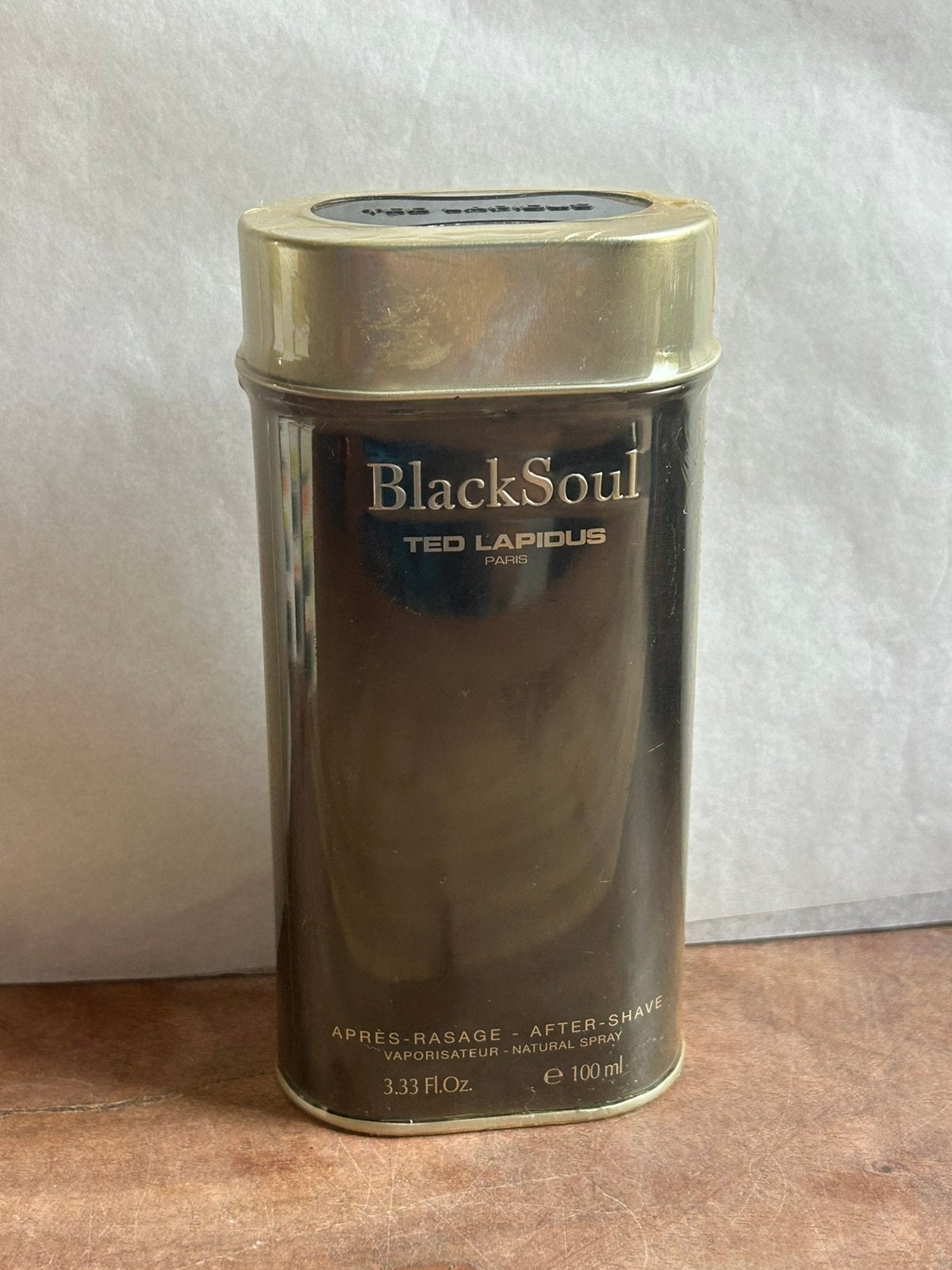 Ted Lapidus - Black soul 100ml aftershave spray, Ophalen of Verzenden, Nieuw