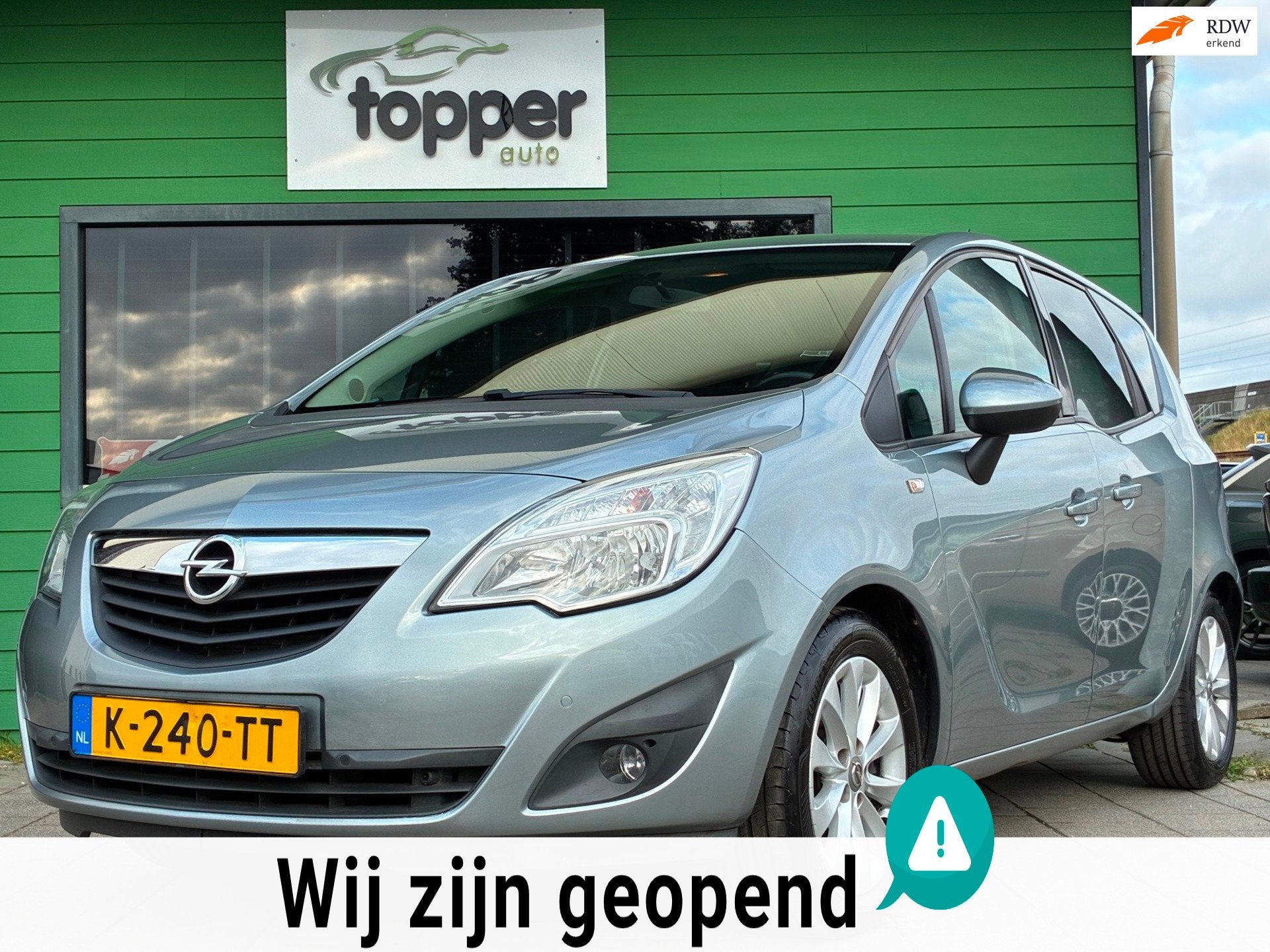 Opel Meriva 1.4 Turbo Color Edition|1e Eigenaar|CruiseContro, Voorwielaandrijving, Euro 5, Startonderbreker, Gebruikt