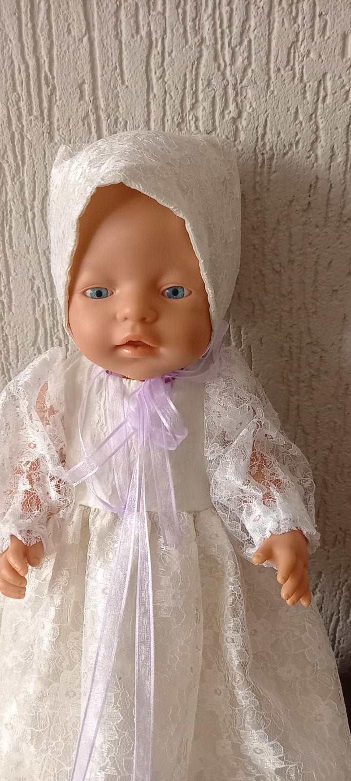 babyborn pop met doopjurk, Ophalen of Verzenden, Pop
