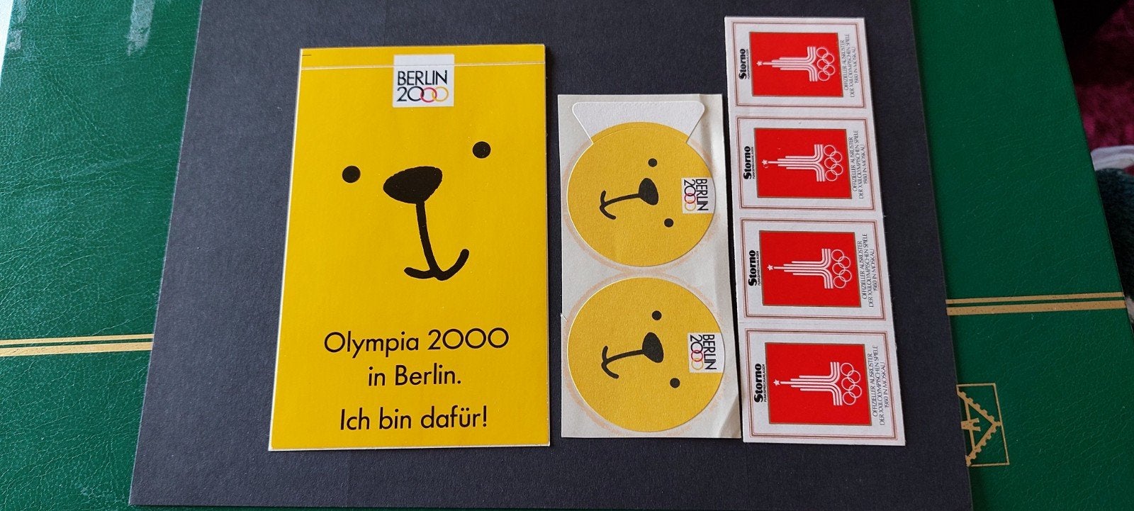 Olympische spelen stickers, Ophalen of Verzenden, Zo goed als nieuw, Sport