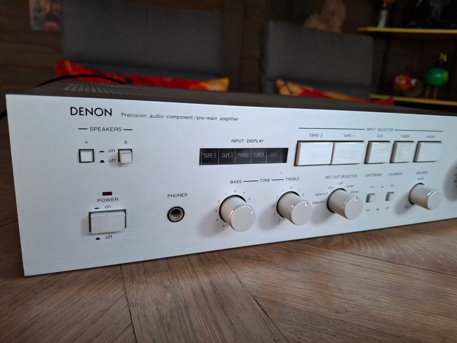 Denon PMA-730 Vintage Geïntegreerde Versterker, Ophalen of Verzenden, Gebruikt, Stereo, Denon
