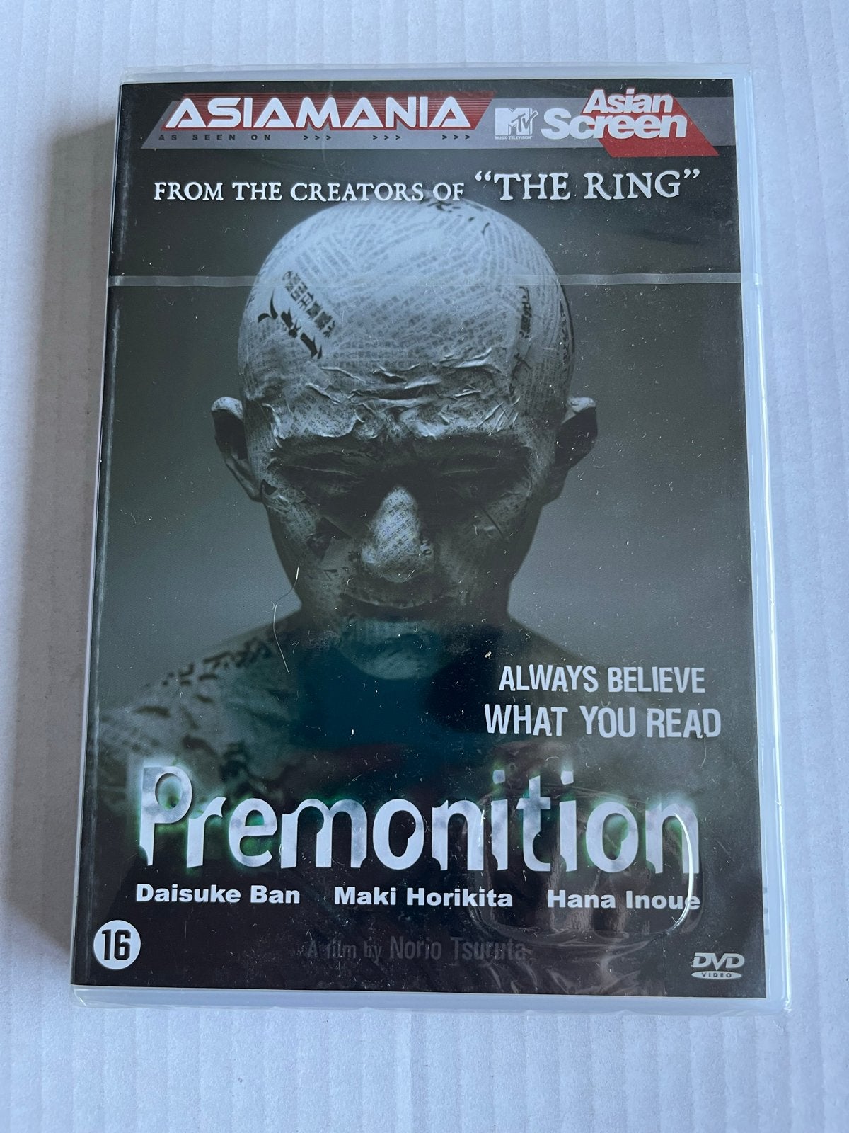 Premonition DVD - Aziatische Horrorfilm - sealed, Vanaf 16 jaar, Nederlands, Overige genres, Ophalen of Verzenden