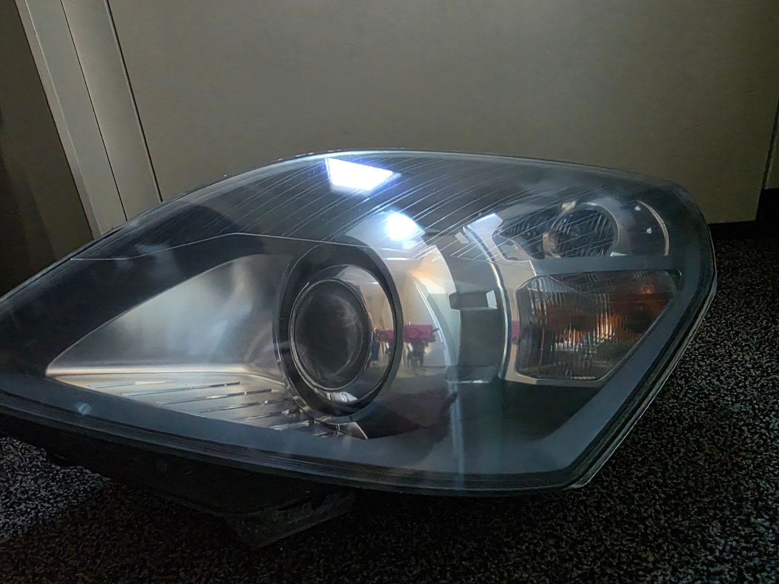 bi-xenon  rechts koplamp opel zafira b 2008, Ophalen, Gebruikt, Opel