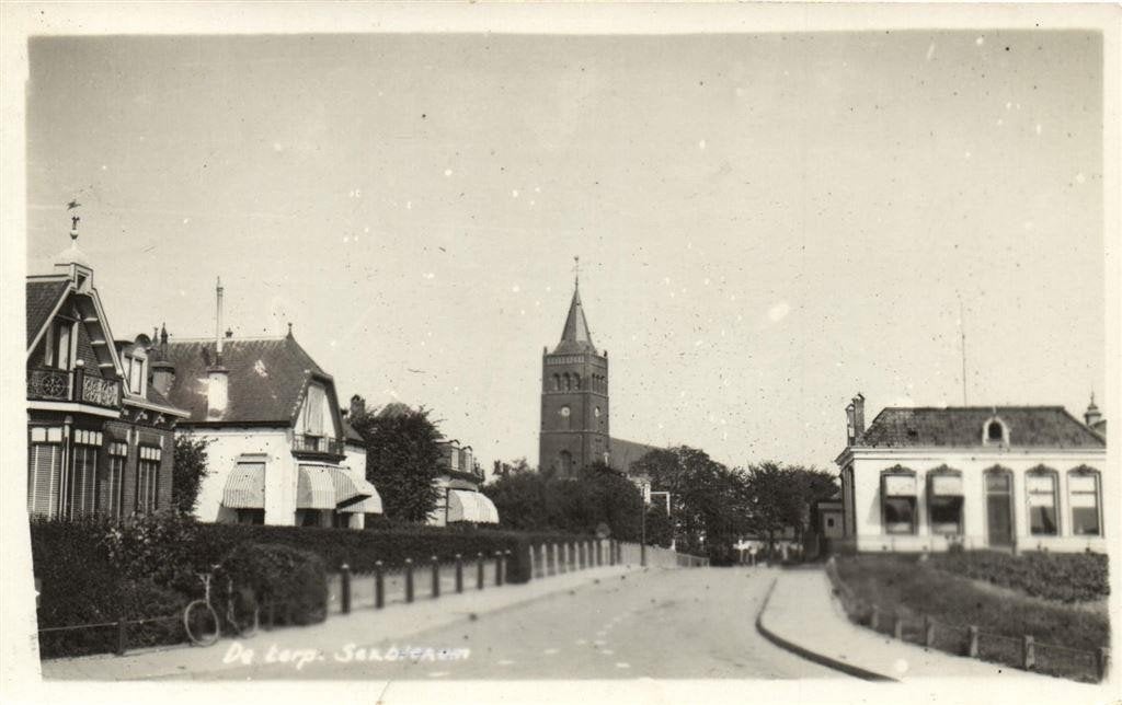 De terp. Sexbierum - 1943 gelopen, Verzenden, 1940 tot 1960, Gelopen, Friesland