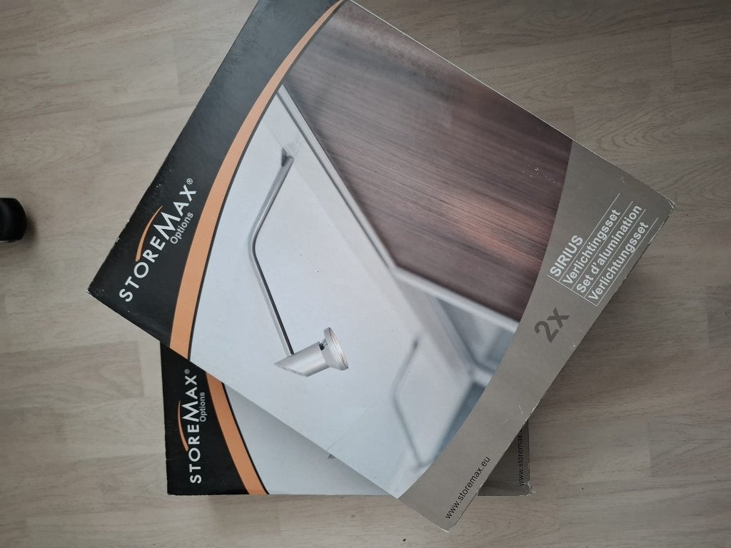StoreMax Sirius Verlichtingsset - Meubelspot 45,00 incl verz, Overige merken, Meubelspot, Nieuw, Ophalen of Verzenden