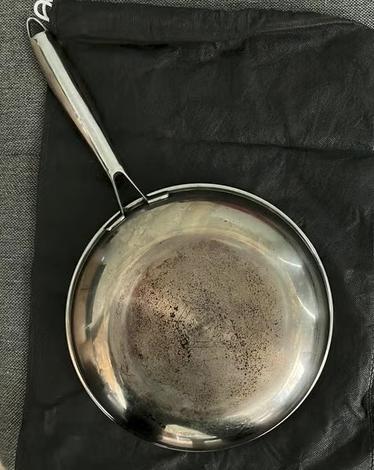 Onyx cookware 2. Generatie koekenpan 25cm inductie, Ophalen of Verzenden, Rvs, Koekenpan of Braadpan