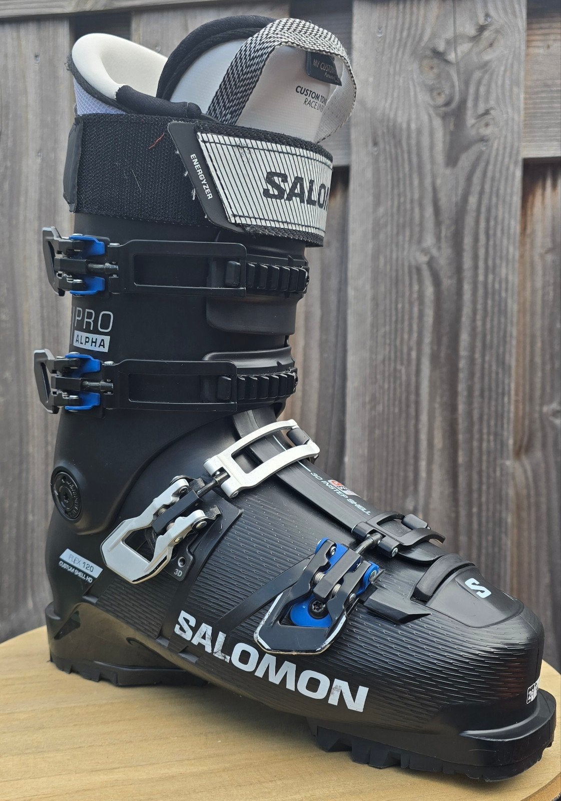 Salomon S/PRO Alpha Flex 120 skischoenen 26.5 -/41-42, 160 tot 180 cm, Schoenen, Nieuw, Skiën