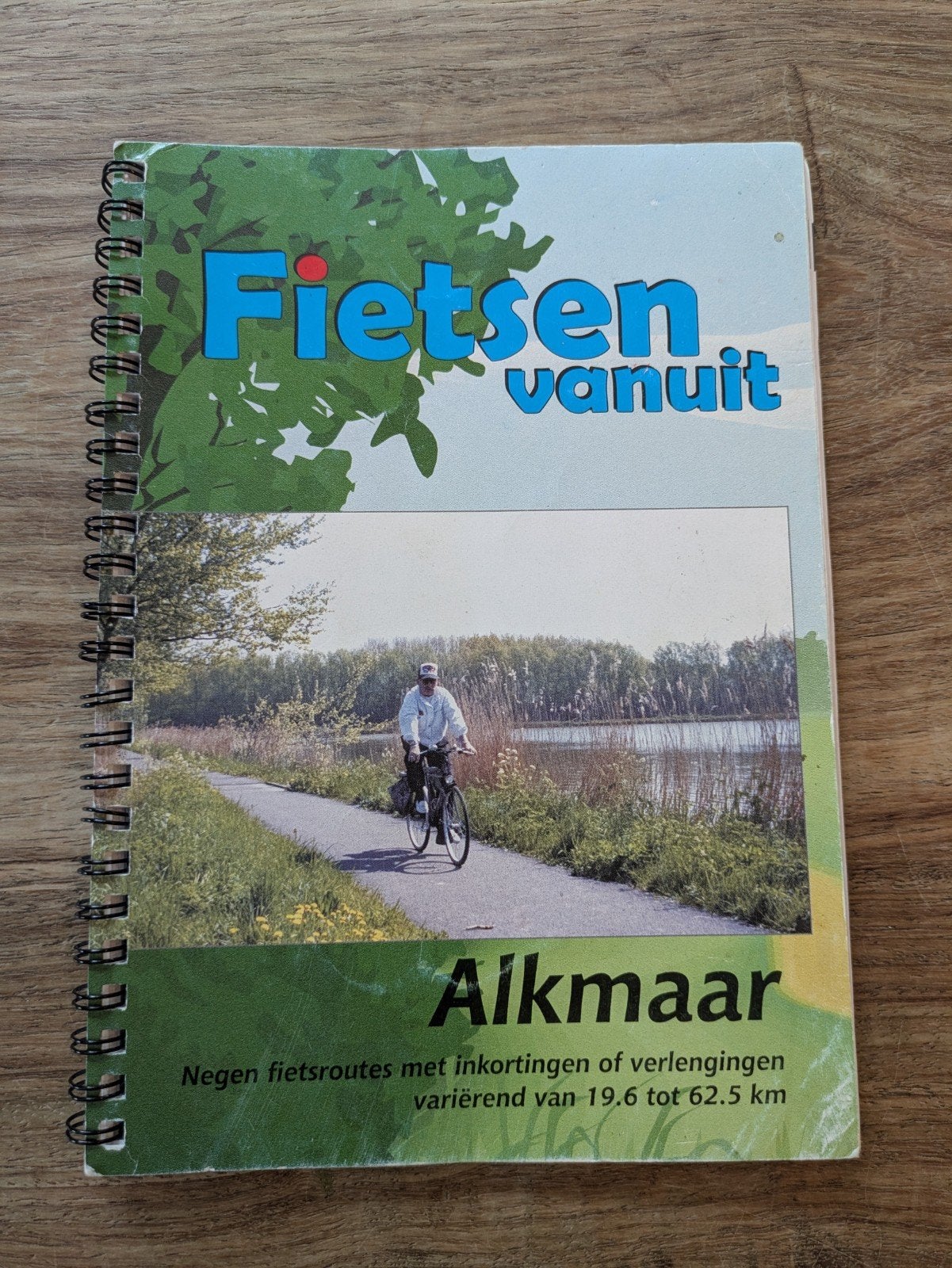 Fietsen vanuit Alkmaar - Vintage Fietsgids, Overige merken, Fiets- of Wandelgids, Europa, Ophalen of Verzenden