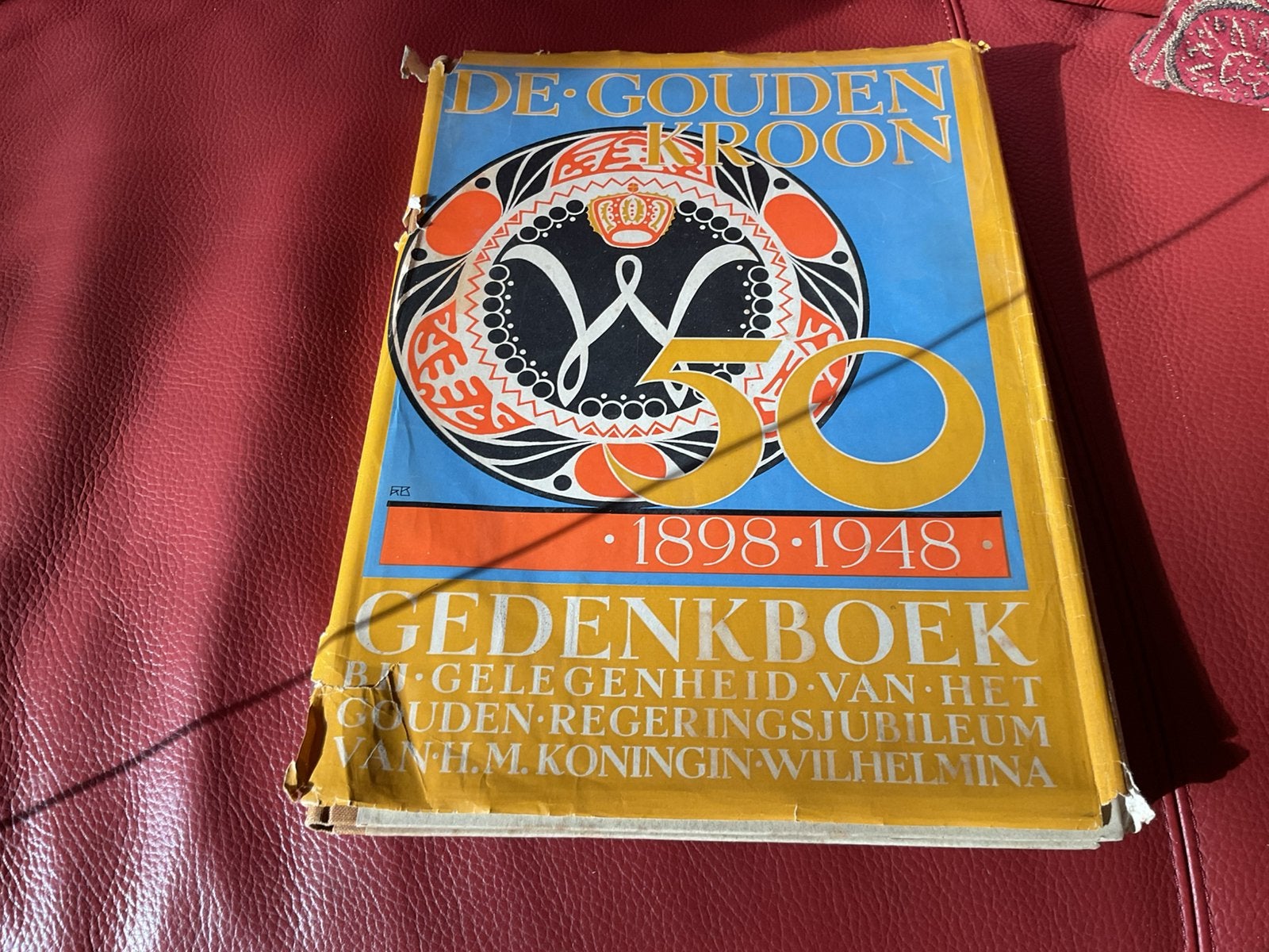 De Gouden kroon 1898-1948, Ophalen of Verzenden, Gebruikt, Tijdschrift of Boek