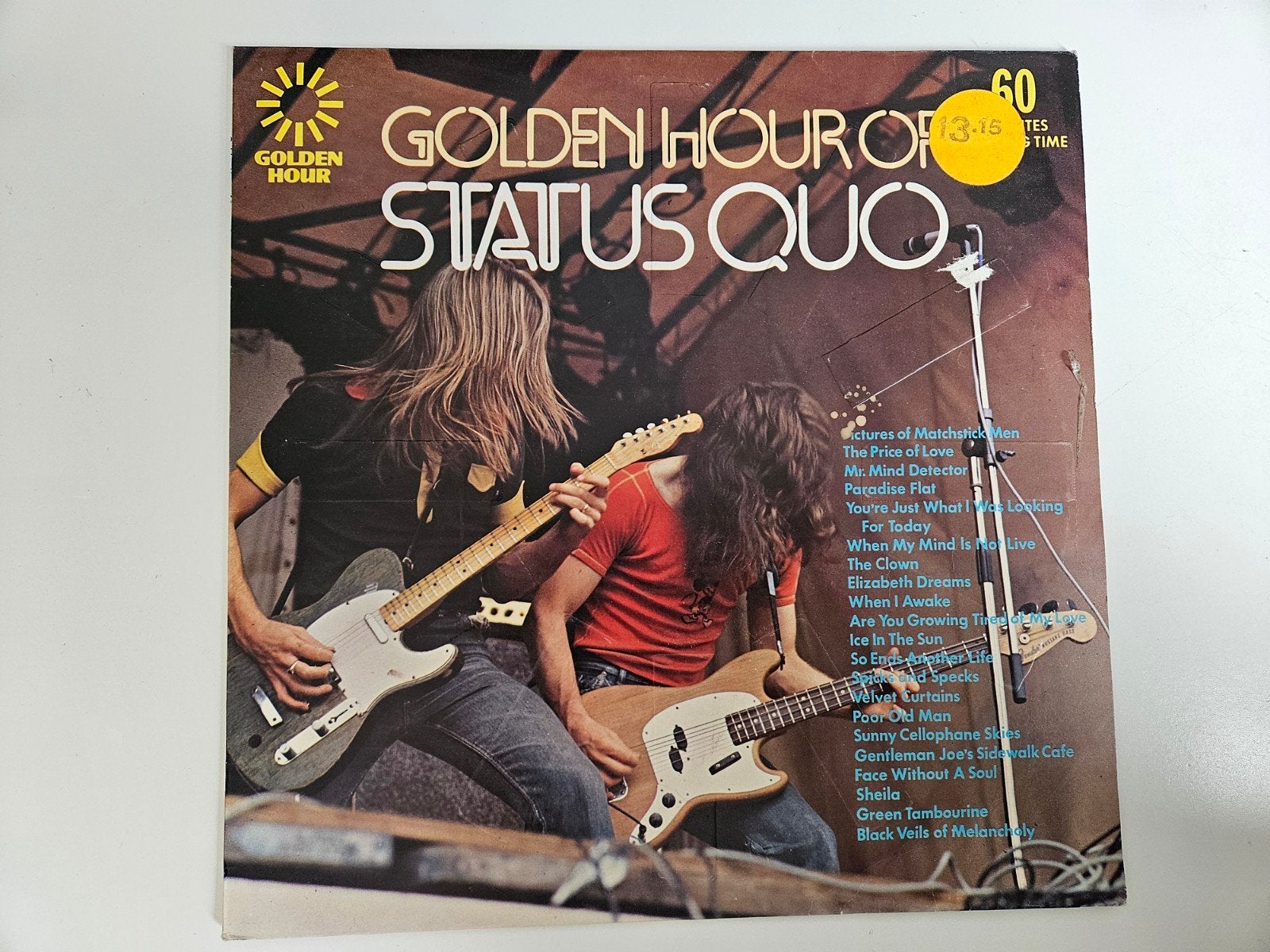 lp, States Quo, Golden Hour of States Quo, Ophalen of Verzenden, 12 inch, Poprock