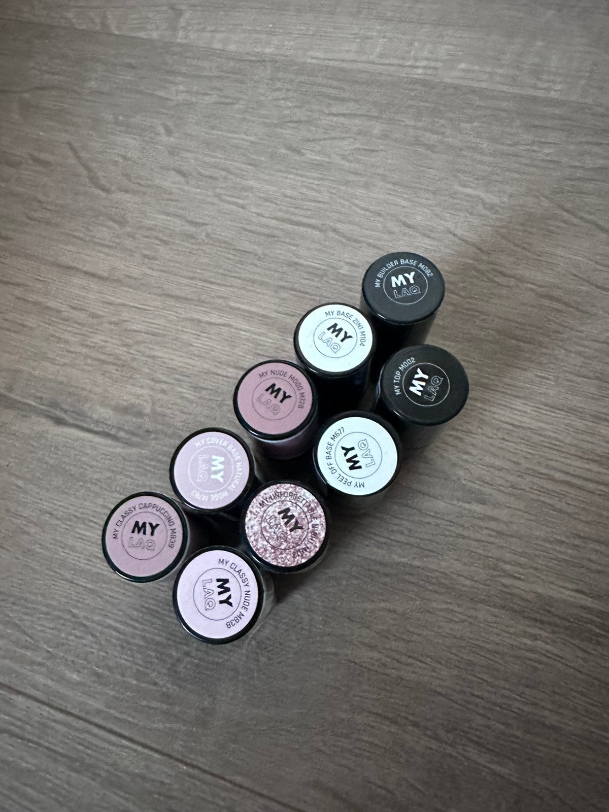 My Laq set gellak, Overige kleuren, Ophalen of Verzenden, Zo goed als nieuw, Handen en Nagels