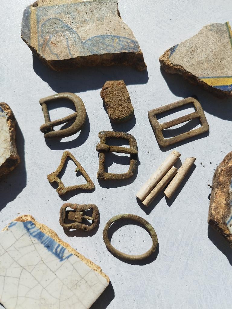 Lotje metaaldetectie / bodemvondsten, Ophalen of Verzenden, Brons