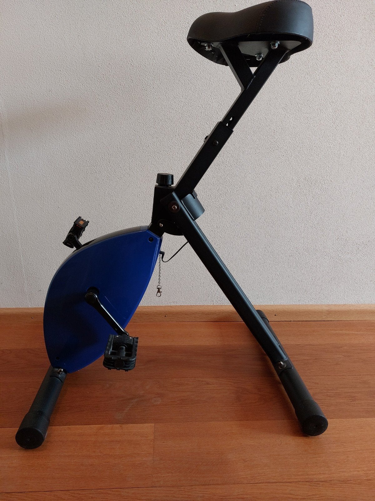 Worktrainer Deskbike, blauw- geschikt voor 140-185 cm, Ophalen, Gebruikt, Metaal, Benen