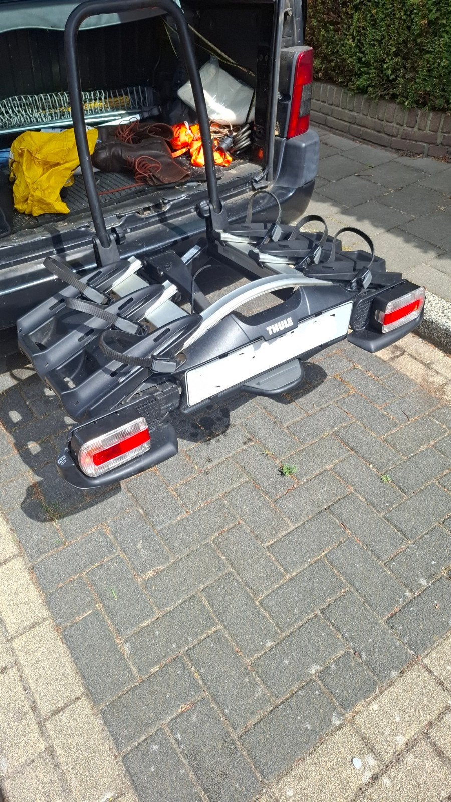 Thule VeloCompact 925 927 fietsendrager voor 3 fietsen, Auto diversen, Fietsendragers, 3 fietsen of meer, Gebruikt, Ophalen of Verzenden