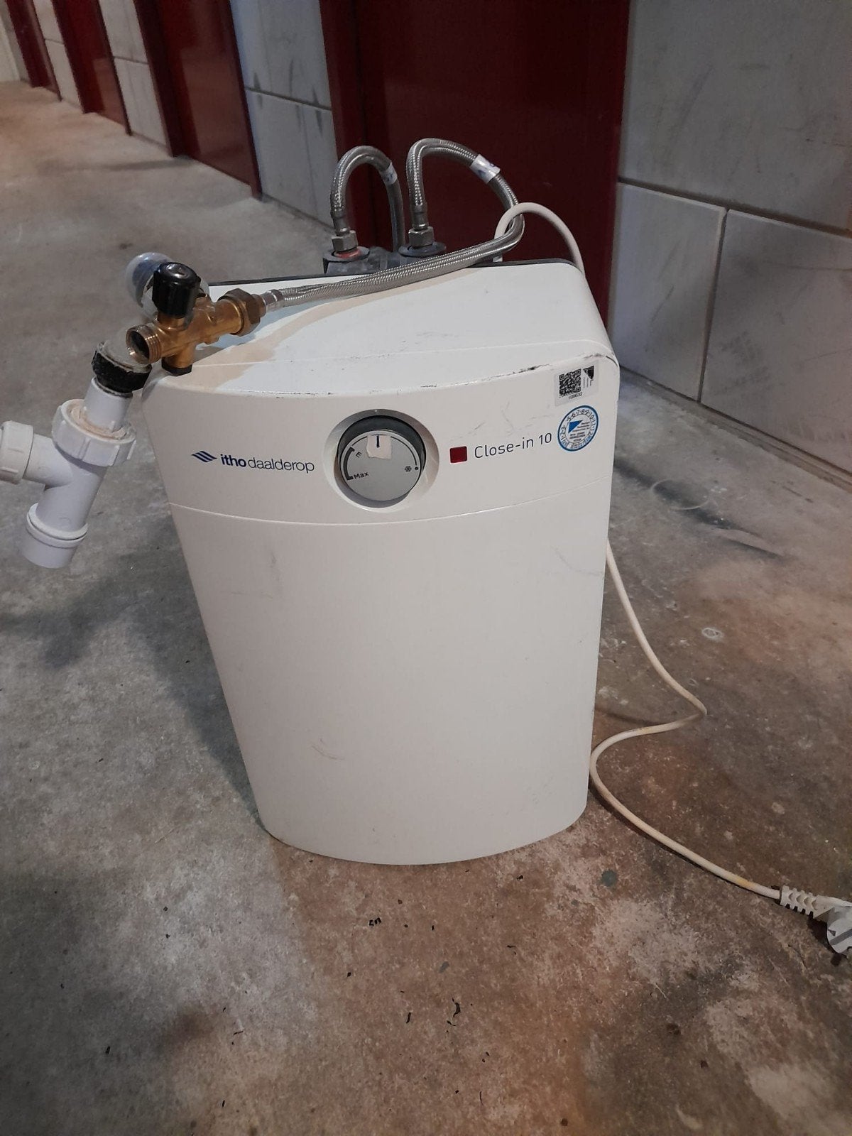 electrische boiler, Ophalen, Aardgas, Boiler, Zo goed als nieuw