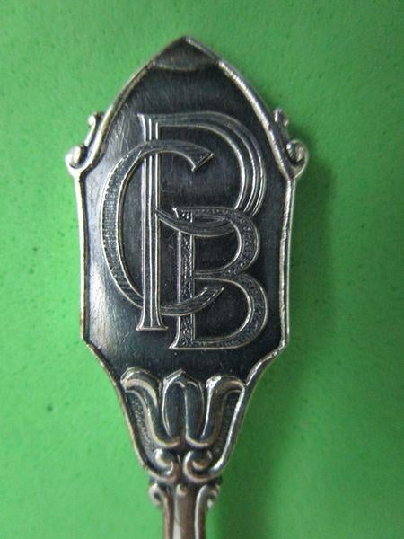 (A2803) Logo C P B, Ophalen of Verzenden, Gebruikt, Overige materialen, Bestek