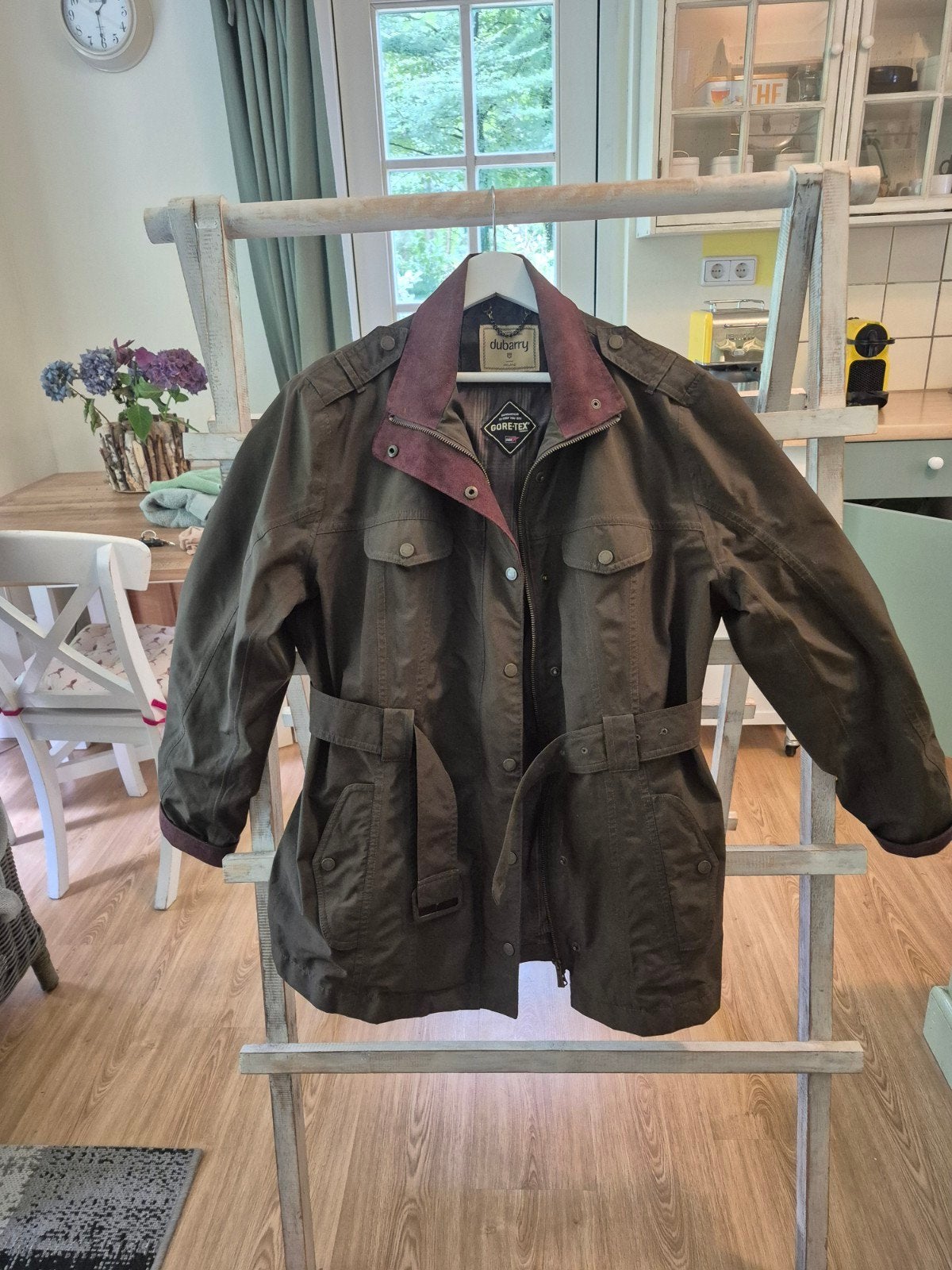 Damesjas Dubarry voor de herfst en voorjaar. Maat 44, Ophalen of Verzenden, Zo goed als nieuw, Maat 42/44 (L), Groen