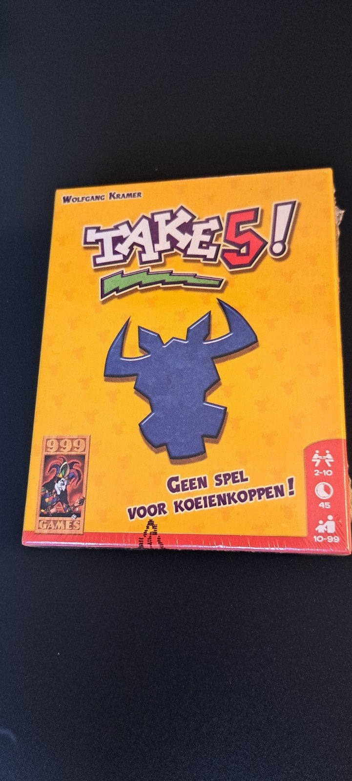 Take 5 kaartspel. Nieuw!

Speel 10 kaarten en incasseer zo m, Ophalen of Verzenden, Nieuw