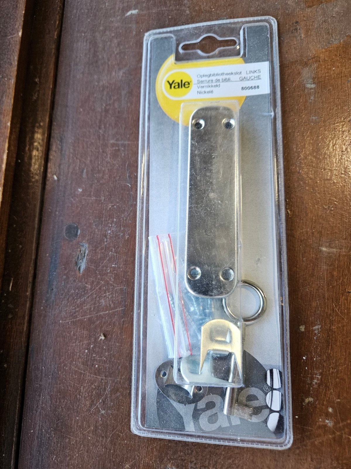 Yale Opgebijthoekslot Links  stuks 9, Overige materialen, Yale, Onbekend, Nieuw