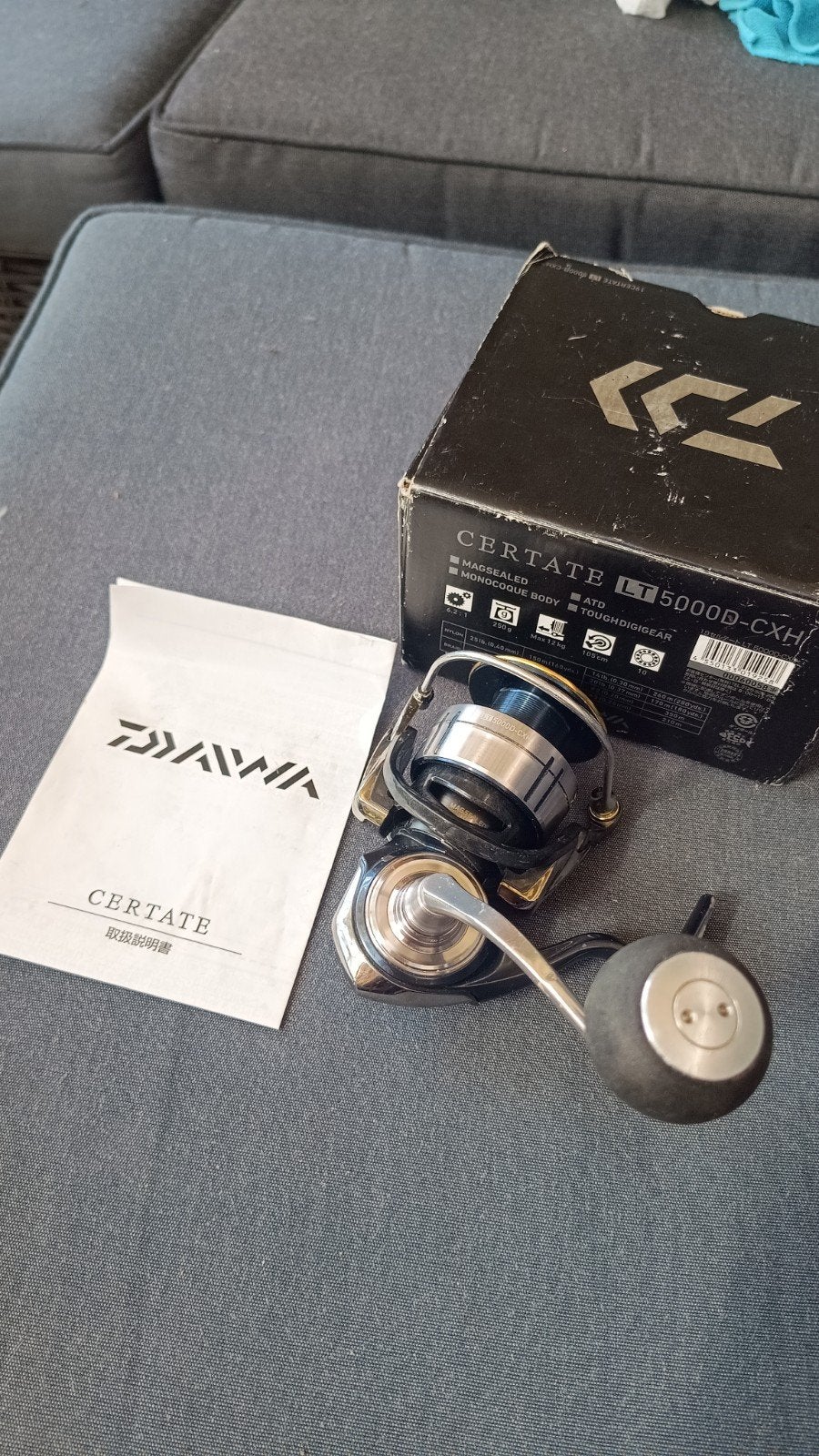 Daiwa certate 5000 chx, Ophalen of Verzenden, Zo goed als nieuw, Molen