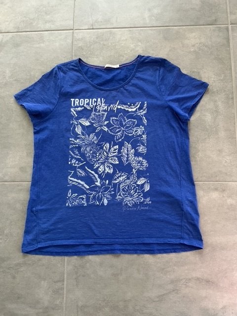 CECIL Dames Tshirt Maat XL, Kleding | Dames, T-shirts, Blauw, Maat 46/48 (XL) of groter, Ophalen of Verzenden, Zo goed als nieuw