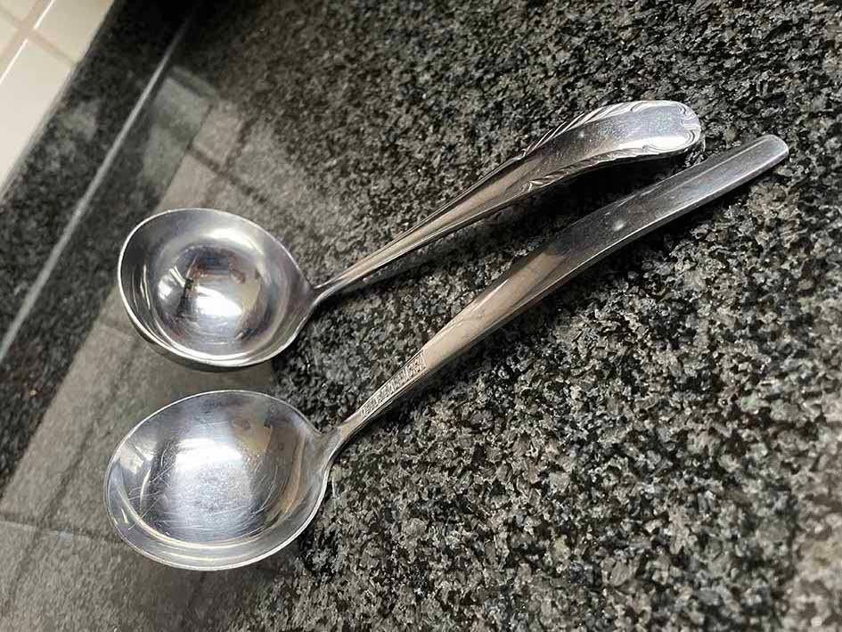 Sauslepel Saus lepel RVS, Ophalen of Verzenden, Zo goed als nieuw