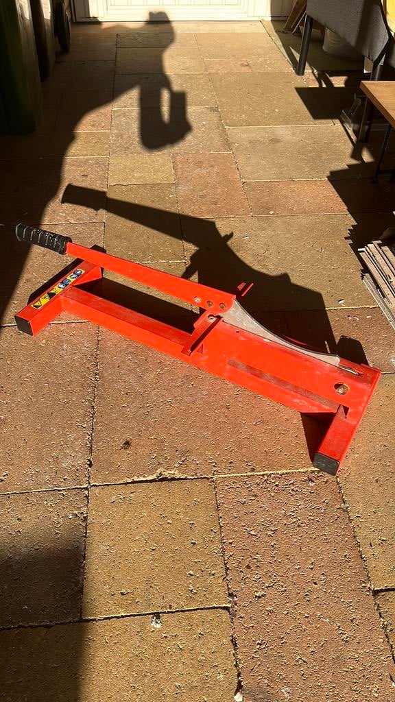 Laminaatsnijder tot 22 cm, Ophalen of Verzenden, Zo goed als nieuw