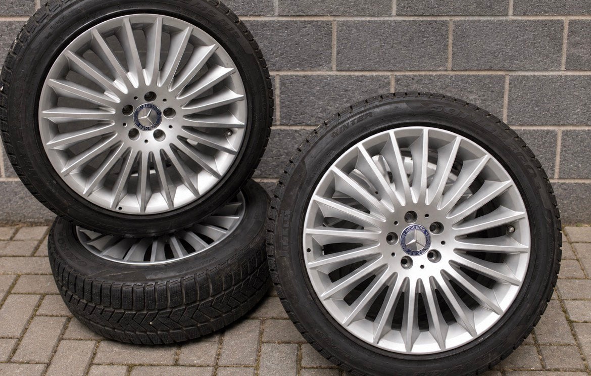 19 inch orig. Mercedes V-klasse W447 breedset Dunlop 8mm, 255 mm, Banden en Velgen, Winterbanden, Ophalen