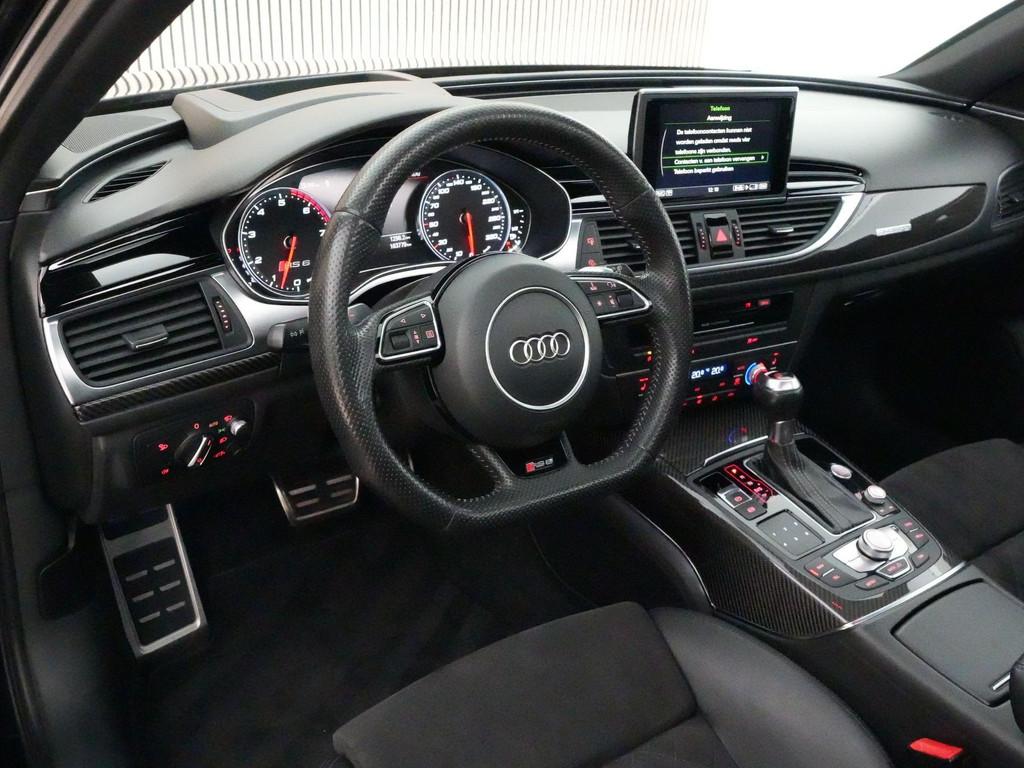 Audi RS6 Avant 4.0 TFSI quattro Pro Line Plus |panoramadak|V, Auto's, Audi, Automaat, Euro 5, Gebruikt, Leder en Stof