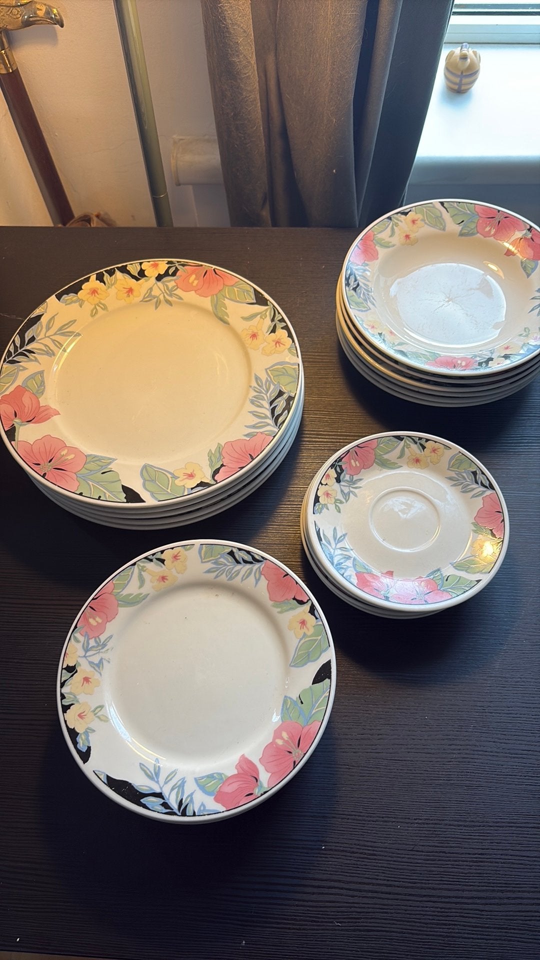 Vintage tiki tiki servies set, Ophalen of Verzenden