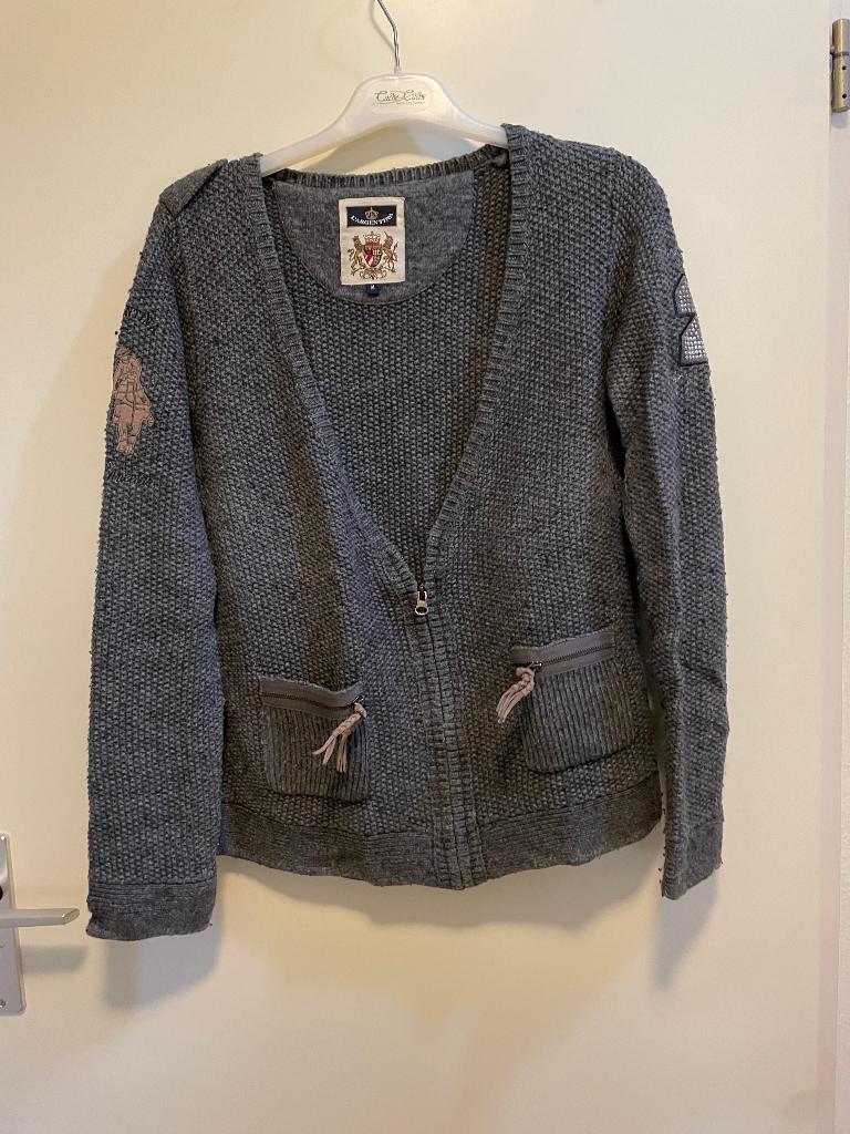 Vest grijs L'Argentina maat M, Kleding | Dames, Maat 38/40 (M), Zo goed als nieuw, Grijs, L'Argentina