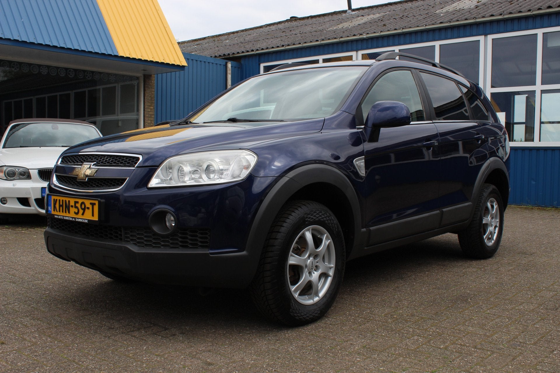 Chevrolet Captiva 2.4i "Shadow" Cruise - Half leder - 7 Pers, Auto's, Chevrolet, 136 pk, Gebruikt, Zwart, 4 cilinders