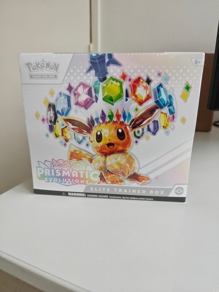 Prismatic Evolutions Elite Trainer Box, Ophalen of Verzenden, Nieuw, Booster