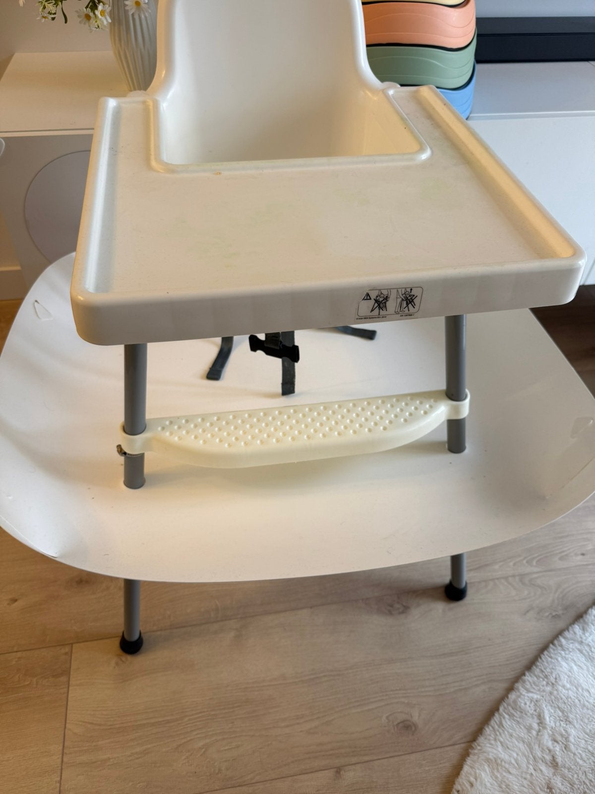 voetensteun voor ikea eetstoel antilop, Ophalen, Zo goed als nieuw