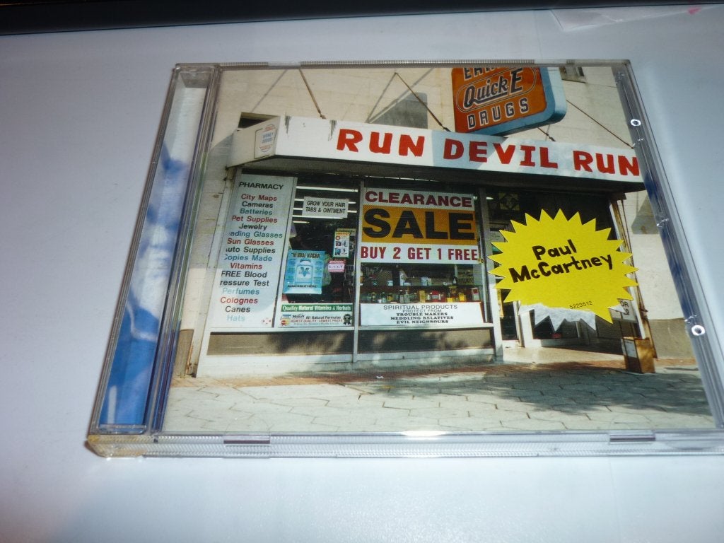 Paul McCartney de cd run devil run, Verzenden, Zo goed als nieuw, Poprock