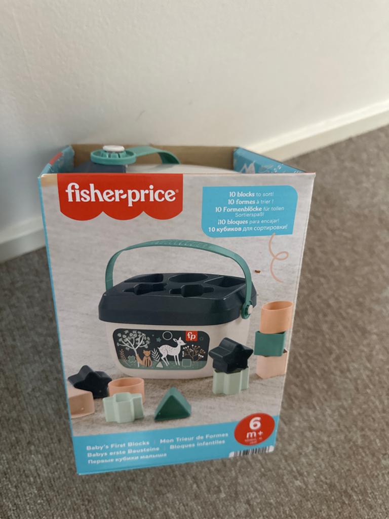 Fisher-Price Baby's First Blocks Vormenstoof, Ophalen of Verzenden, Zo goed als nieuw