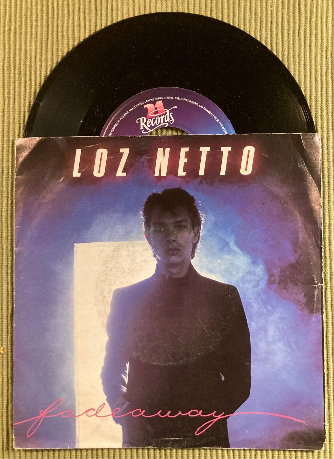 Vinyl single Loz Netto - fadeaway, Gebruikt, 7 inch, Ophalen of Verzenden, Pop