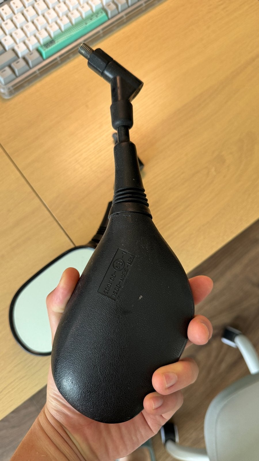 Yamaha TENERE660 originele achteruitkijkspiegel, Ophalen of Verzenden, Gebruikt