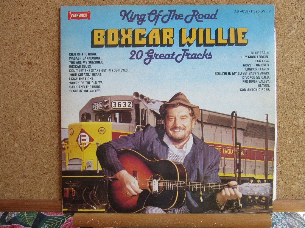 Boxcar Willie   -  King Of The Road, Ophalen of Verzenden, 1980 - 1989, Zo goed als nieuw, 12 inch