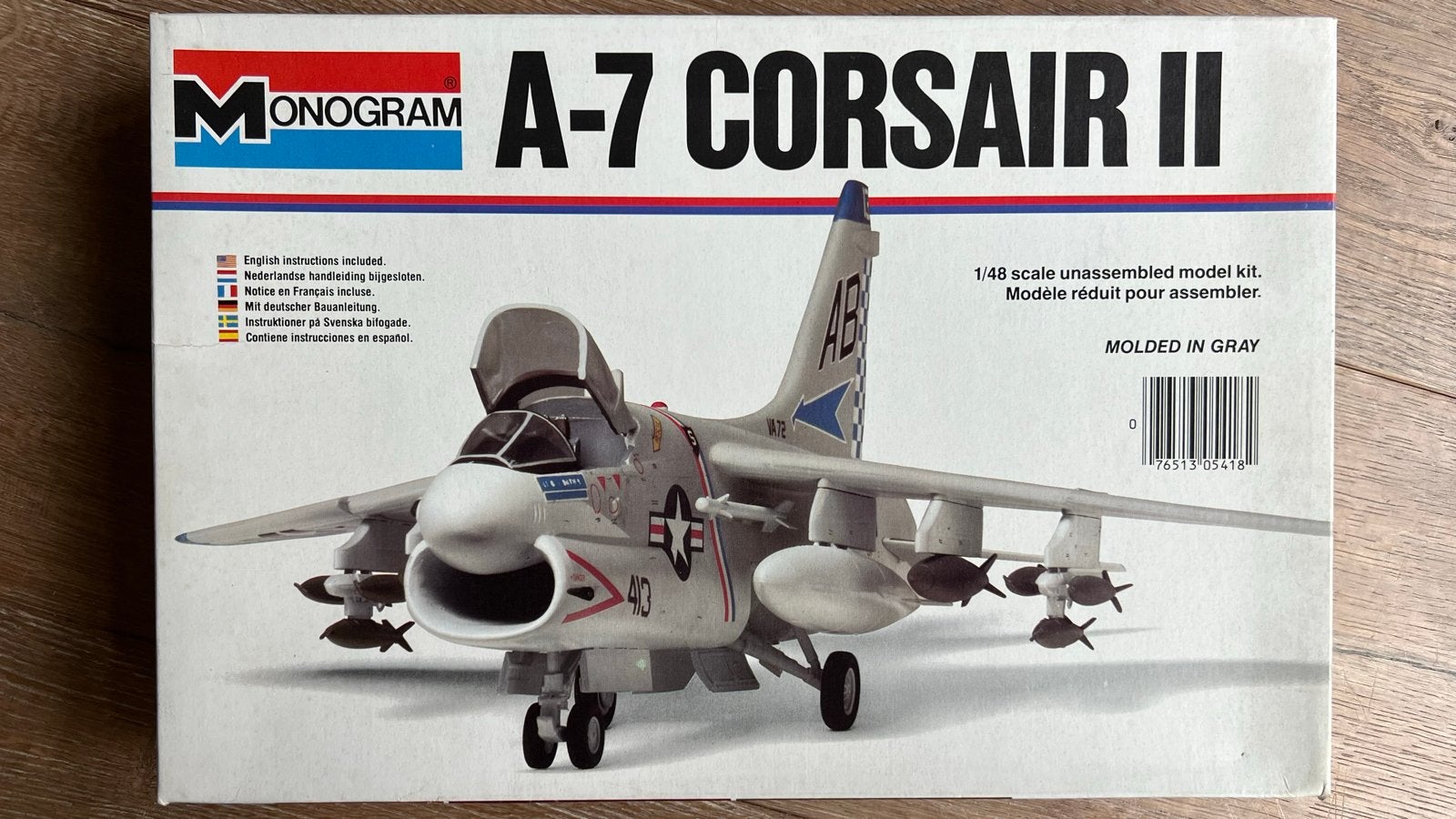1/48 Monogram A-7 Corsair II, Nieuw, Groter dan 1:72, Vliegtuig, Ophalen