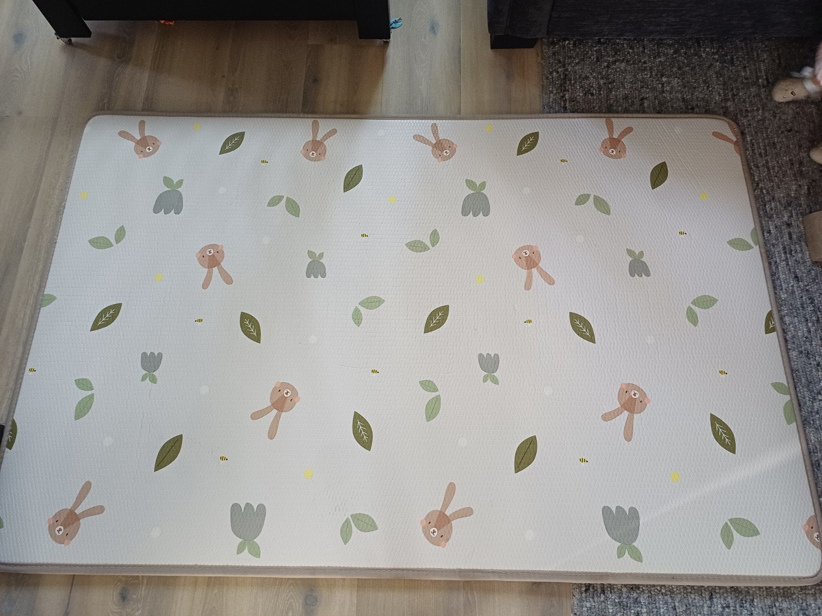 Speelmat voor baby's en kinderen met konijntjes, Ophalen, Gebruikt