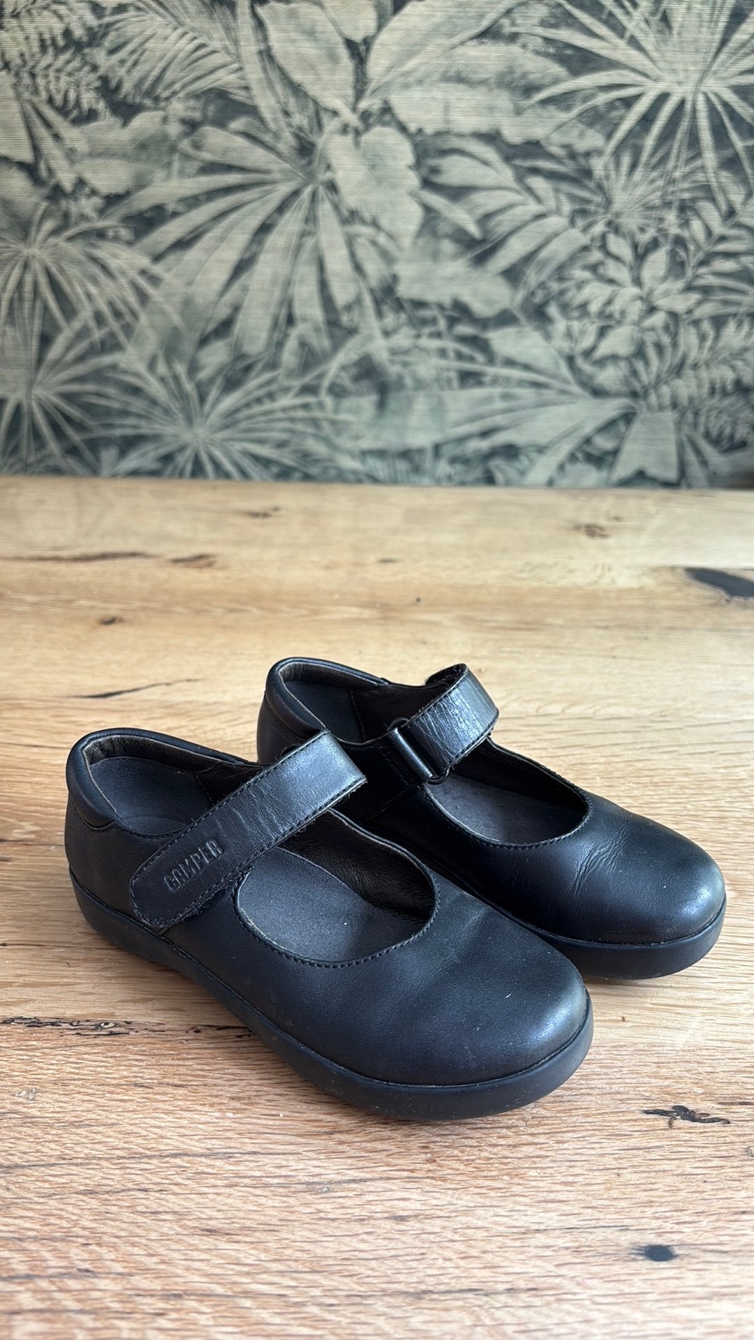 29 Camper zwart lederen ballerina’s | mooie staat, Meisje, Schoenen, Ophalen of Verzenden, Zo goed als nieuw